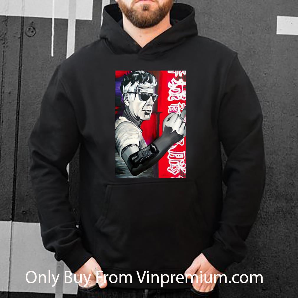 8dd9d607 original anthony bourdain middle finger shirt 4 - Original Anthony Bourdain Middle Finger shirt