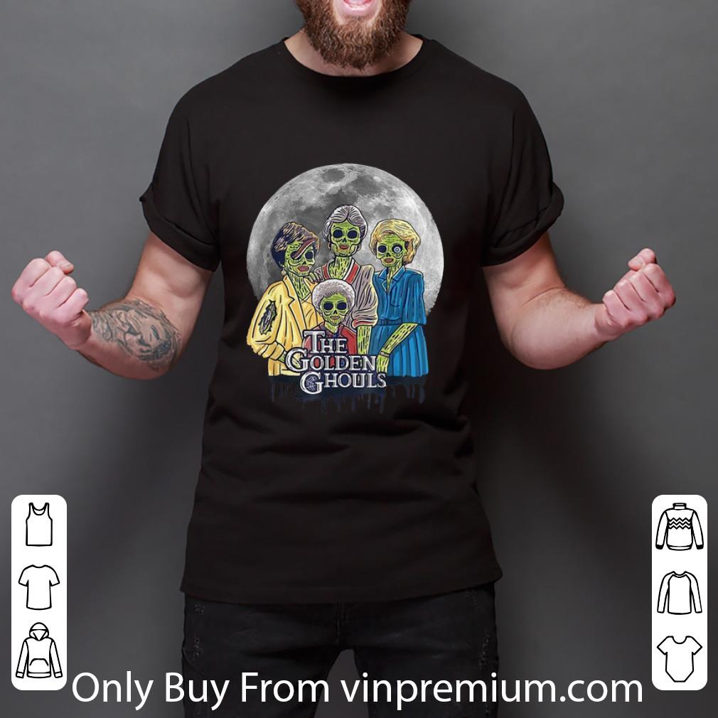 Awesome The Golden Ghouls And Moon The Golden Girls shirt