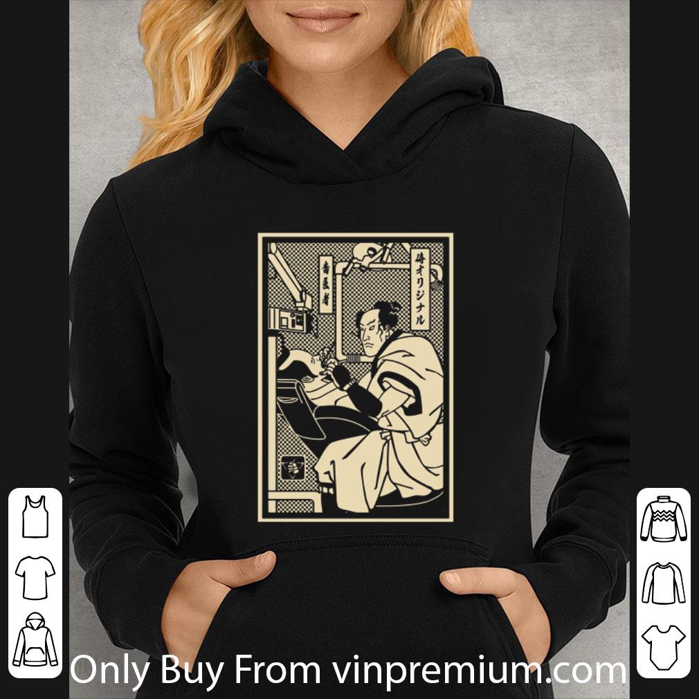 c4c559b6 premium samurai dentist shirt 4 - Premium Samurai Dentist shirt