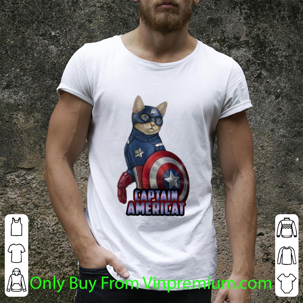 Premium Cats Captain Americat Captain America shirt