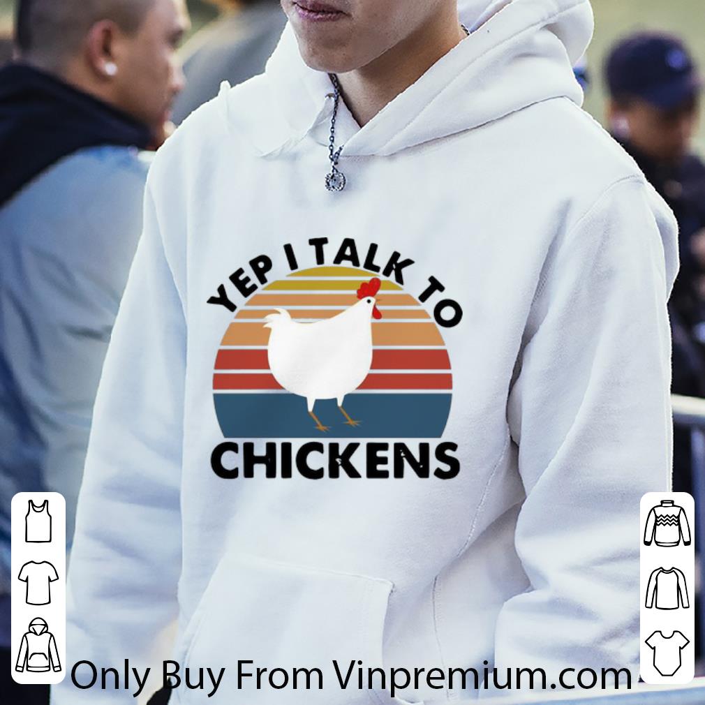 e4dfddb5 great vintage yep i talk to chickens shirt 4 - Great Vintage Yep I Talk To Chickens shirt