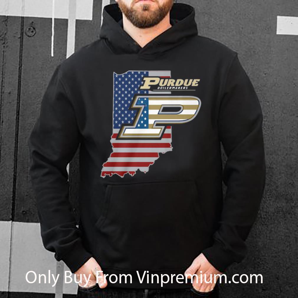 fe2a35b8 nice purdue boilermakers american flag shirt 4 - Nice Purdue Boilermakers American Flag shirt
