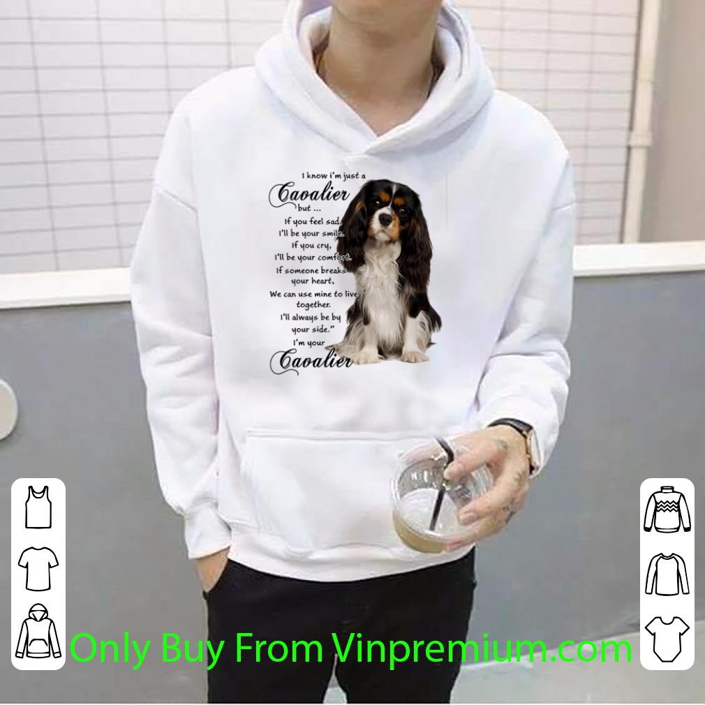 572d40a0 hot i know i m just a cavalier but if you feel sad i ll be your smile shirt 4 - Hot I Know I’m Just A Cavalier But If You Feel Sad I’ll Be Your Smile shirt