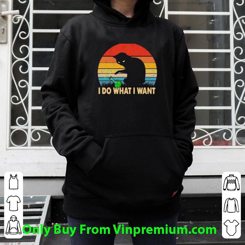 6bd46c59 nice vintage black cat i do what i want coronavirus shirt 4 - Nice Vintage Black Cat I Do What I Want Coronavirus shirt