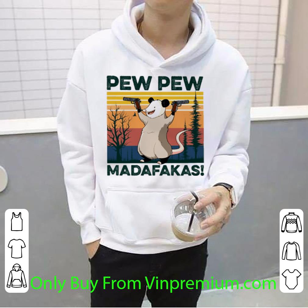 Nice Vintage Opossum Pew Pew Madafakas shirt f3e9dab2 nice vintage opossum pew pew madafakas shirt 4 - Nice Vintage Opossum Pew Pew Madafakas shirt