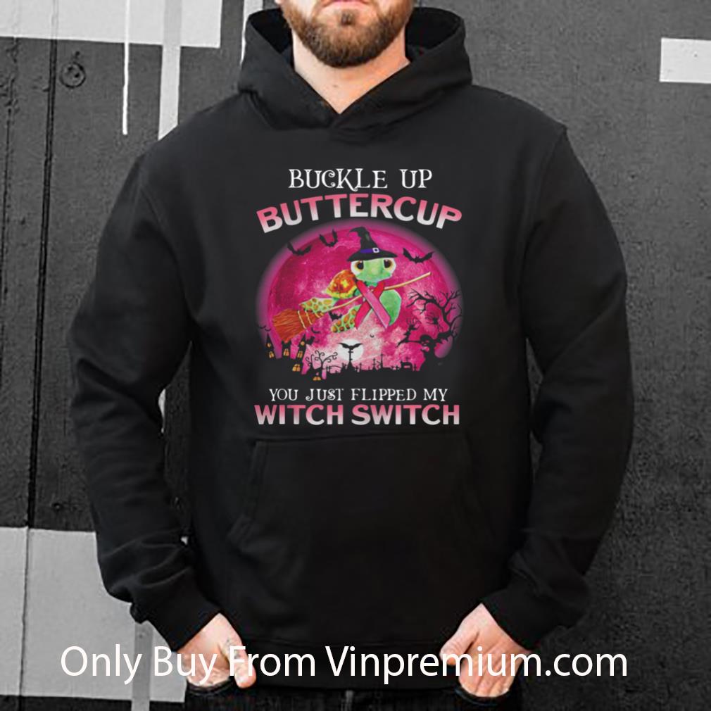 166f4be6 original buckle up buttercup you just flipped my witch switch turtle halloween shirt 4 - Original Buckle Up Buttercup You Just Flipped My Witch Switch Turtle Halloween shirt