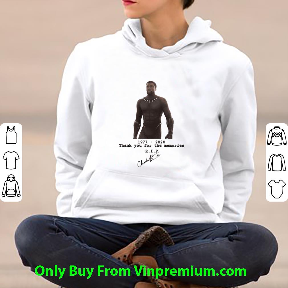 26e205d3 original rip chadwick boseman black panther 1977 2020 wakanda forever shirt 4 - Original Rip Chadwick Boseman Black Panther 1977-2020 Wakanda Forever shirt