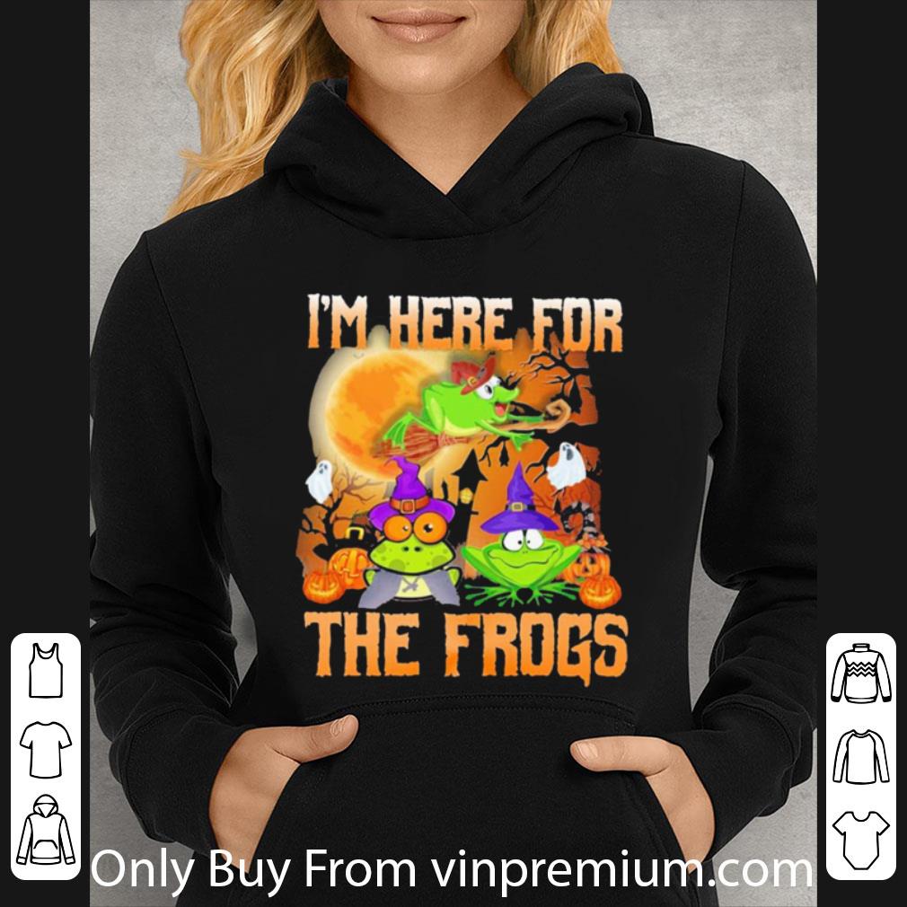 75ae3d3a premium im here for the frogs halloween shirt 4 - Premium Im Here For The Frogs Halloween shirt