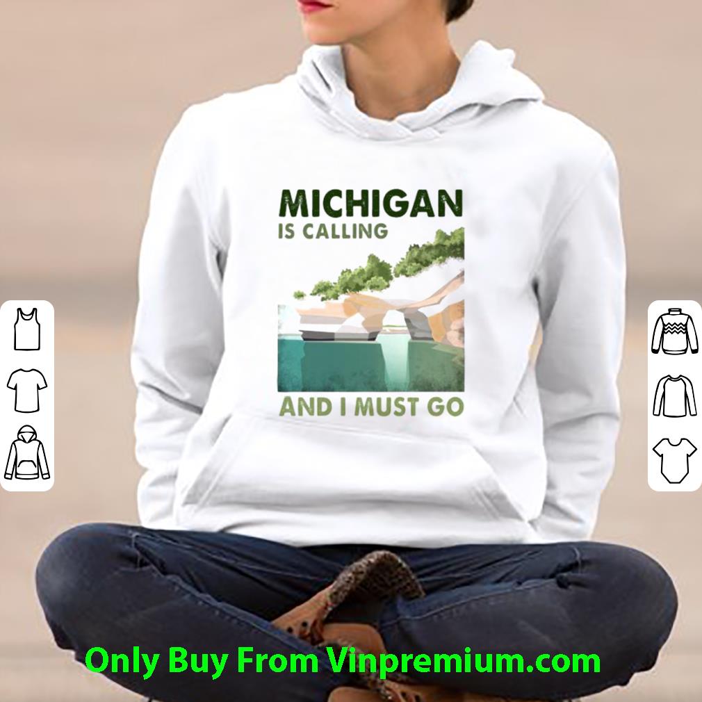 bcf7a2e8 original michigan is calling and i must go vintage shirt 4 - Original Michigan Is Calling And I Must Go Vintage shirt