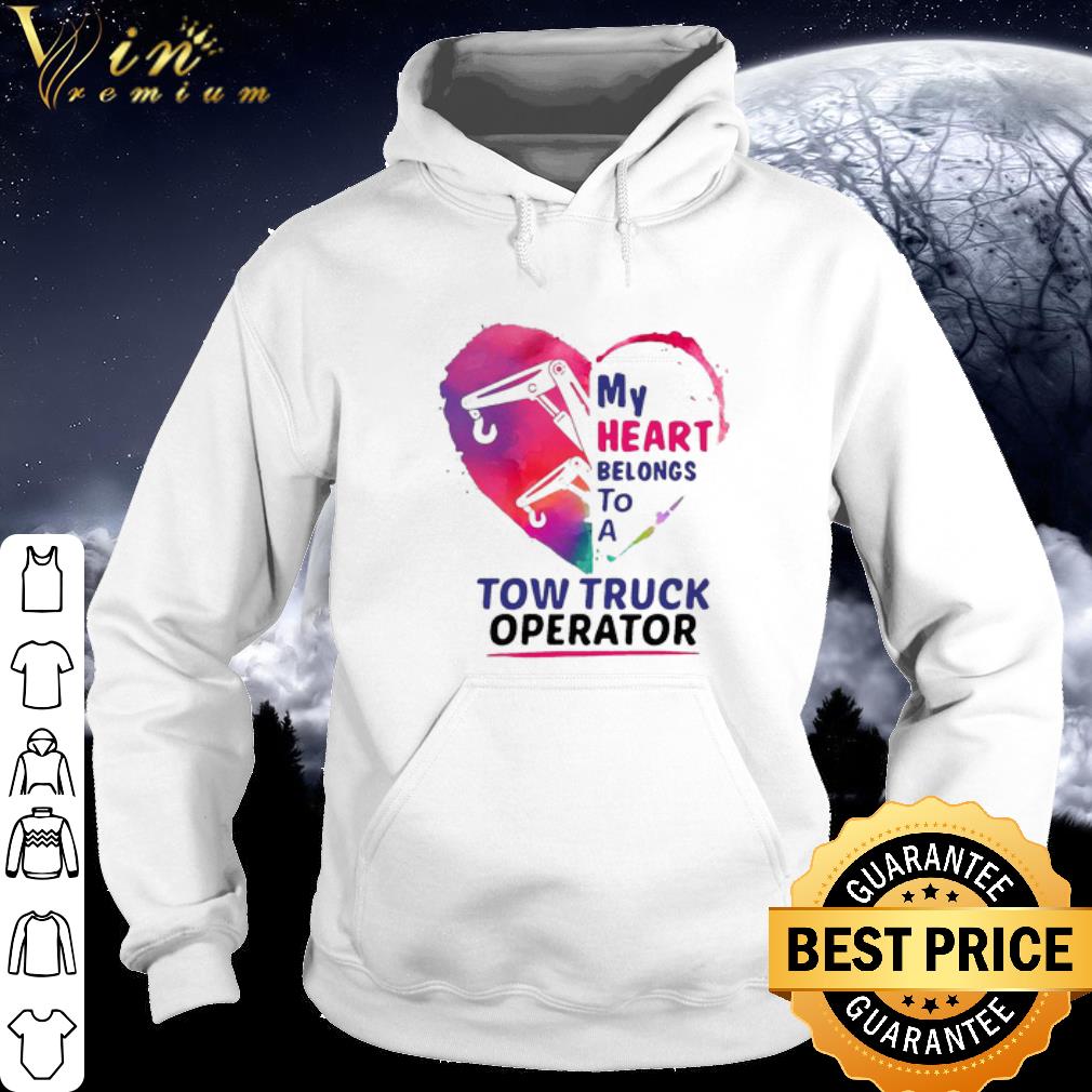 14f3e7a7 official my heart belongs to a tow truck operator shirt 4 - Official My Heart Belongs To A Tow Truck Operator shirt