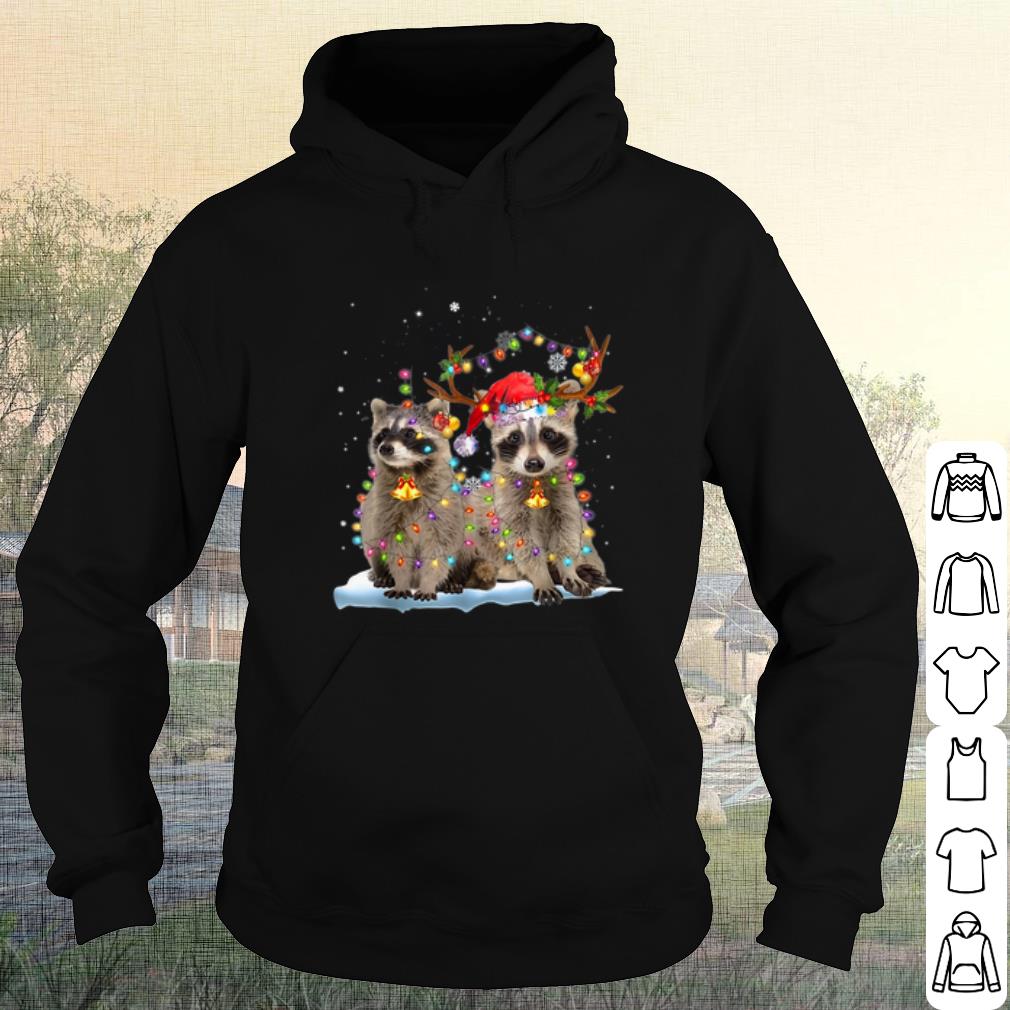 06ca6442 original raccoon christmas tree lights xmas shirt 4 - Original Raccoon Christmas Tree Lights Xmas shirt