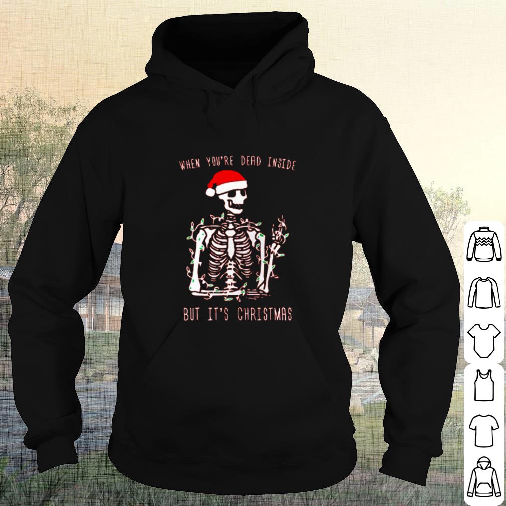 Best Santa skeleton when you're dead inside but it's Christmas shirt 3ea28652 best santa skeleton when you re dead inside but it s christmas shirt 4 - Best Santa skeleton when you're dead inside but it's Christmas shirt