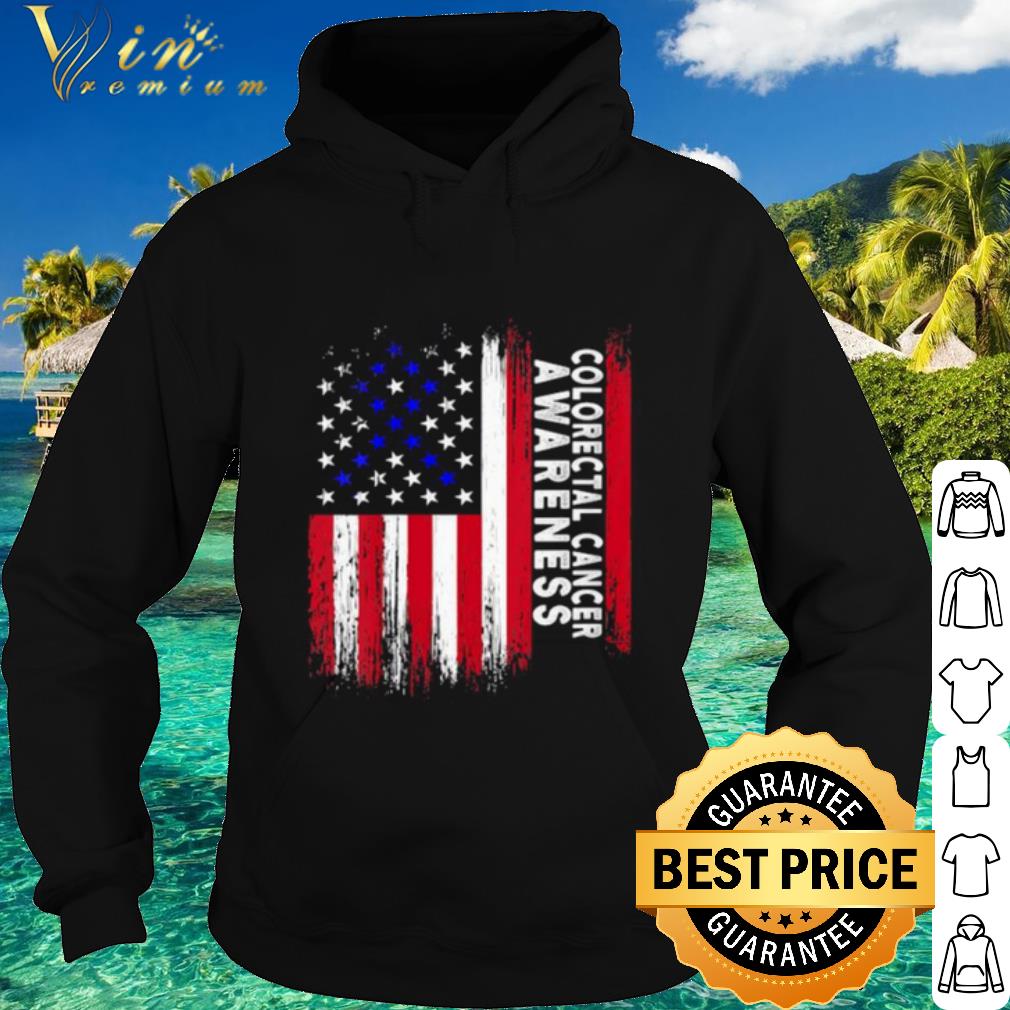 Premium Colorectal Cancer Awareness American Flag shirt 736dbe0c premium colorectal cancer awareness american flag shirt 4 - Premium Colorectal Cancer Awareness American Flag shirt
