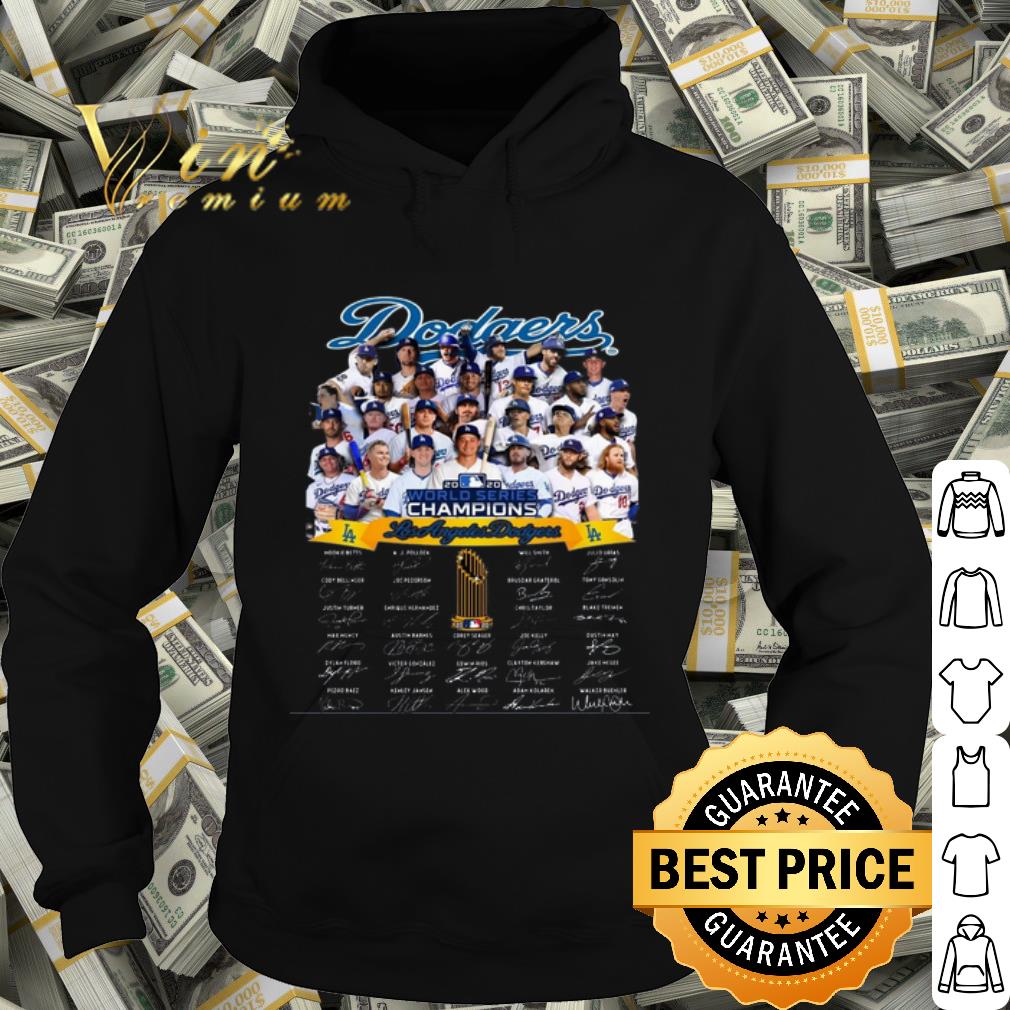 74ec559c top los angeles dodgers world series champions 2020 member signature shirt 4 - Top Los Angeles Dodgers World series champions 2020 Member Signature shirt