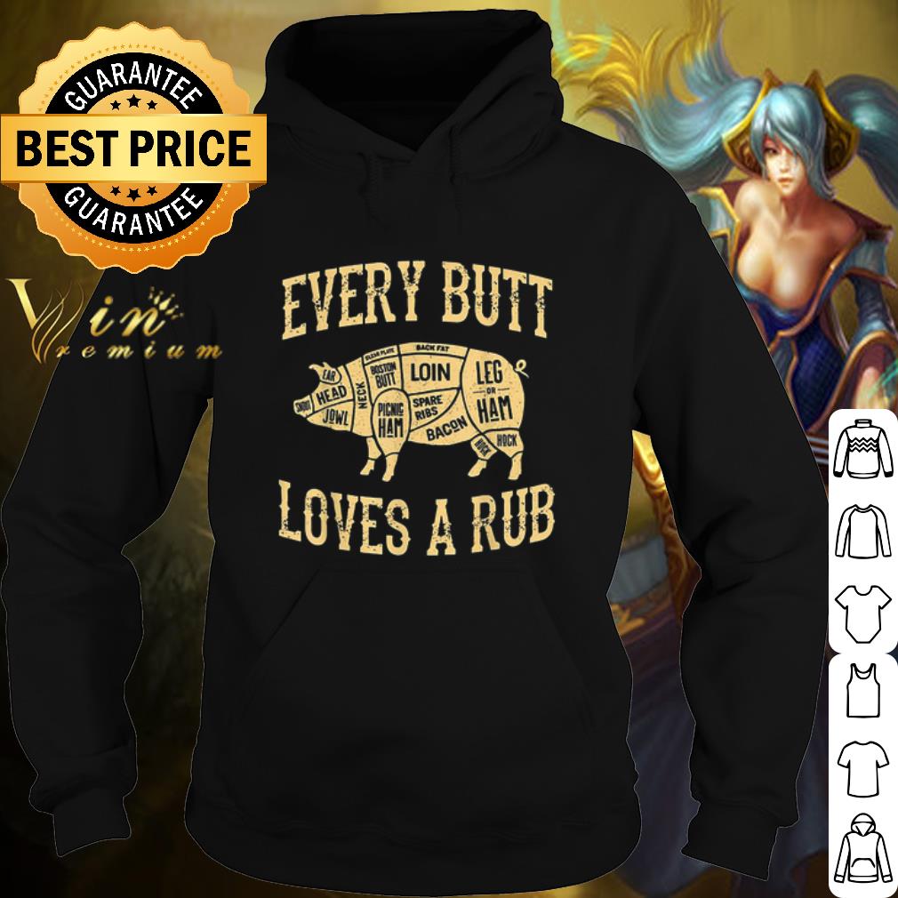 a08904f6 nice every butt loves a rub pig bbq shirt 4 - Nice Every Butt Loves A Rub Pig BBQ shirt