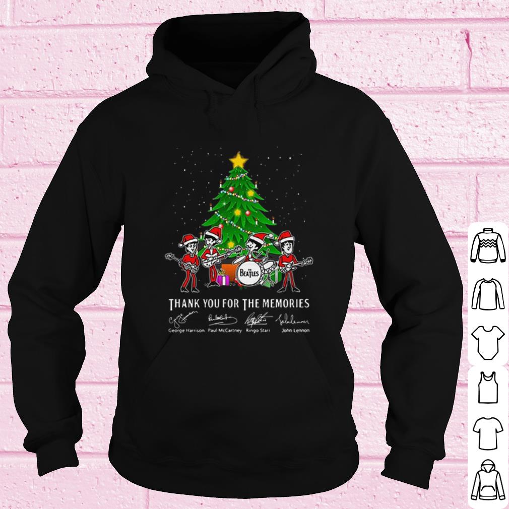 Premium The Beatles Santa Claus thank you for the memories Signature Christmas shirt d01f2b72 premium the beatles santa claus thank you for the memories signature christmas shirt 4 - Premium The Beatles Santa Claus thank you for the memories Signature Christmas shirt