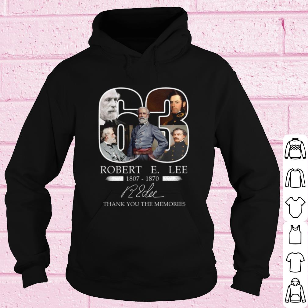 Premium 63 Robert E Lee memories 1807 1870 thank you the memories Signature shirt f8d60e17 premium 63 robert e lee memories 1807 1870 thank you the memories signature shirt 4 - Premium 63 Robert E Lee memories 1807 1870 thank you the memories Signature shirt