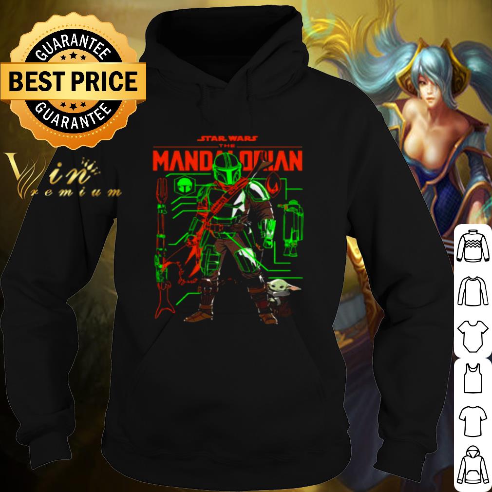 0774b771 nice star wars the mandalorian neon schematics baby yoda shirt 4 - Nice Star Wars The Mandalorian Neon Schematics Baby Yoda shirt