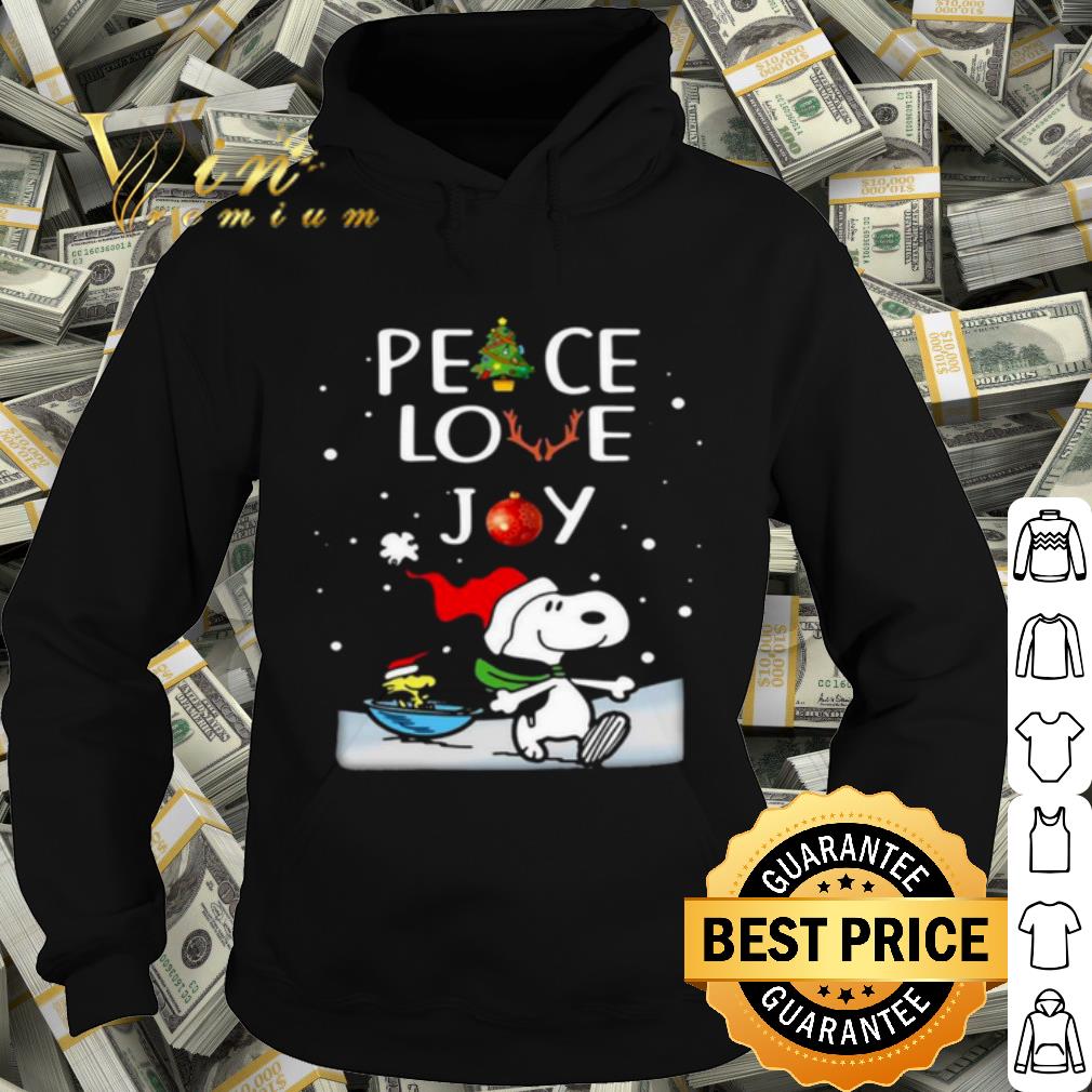1141c75e nice snoopy peace love joy christmas shirt 4 - Nice Snoopy peace love joy Christmas shirt