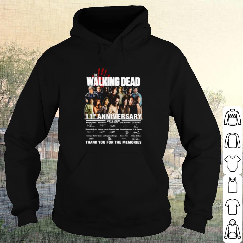 Best The Walking Dead 11th Anniversary Thank You For The Memories Signature shirt 2190c546 best the walking dead 11th anniversary thank you for the memories signature shirt 4 - Best The Walking Dead 11th Anniversary Thank You For The Memories Signature shirt