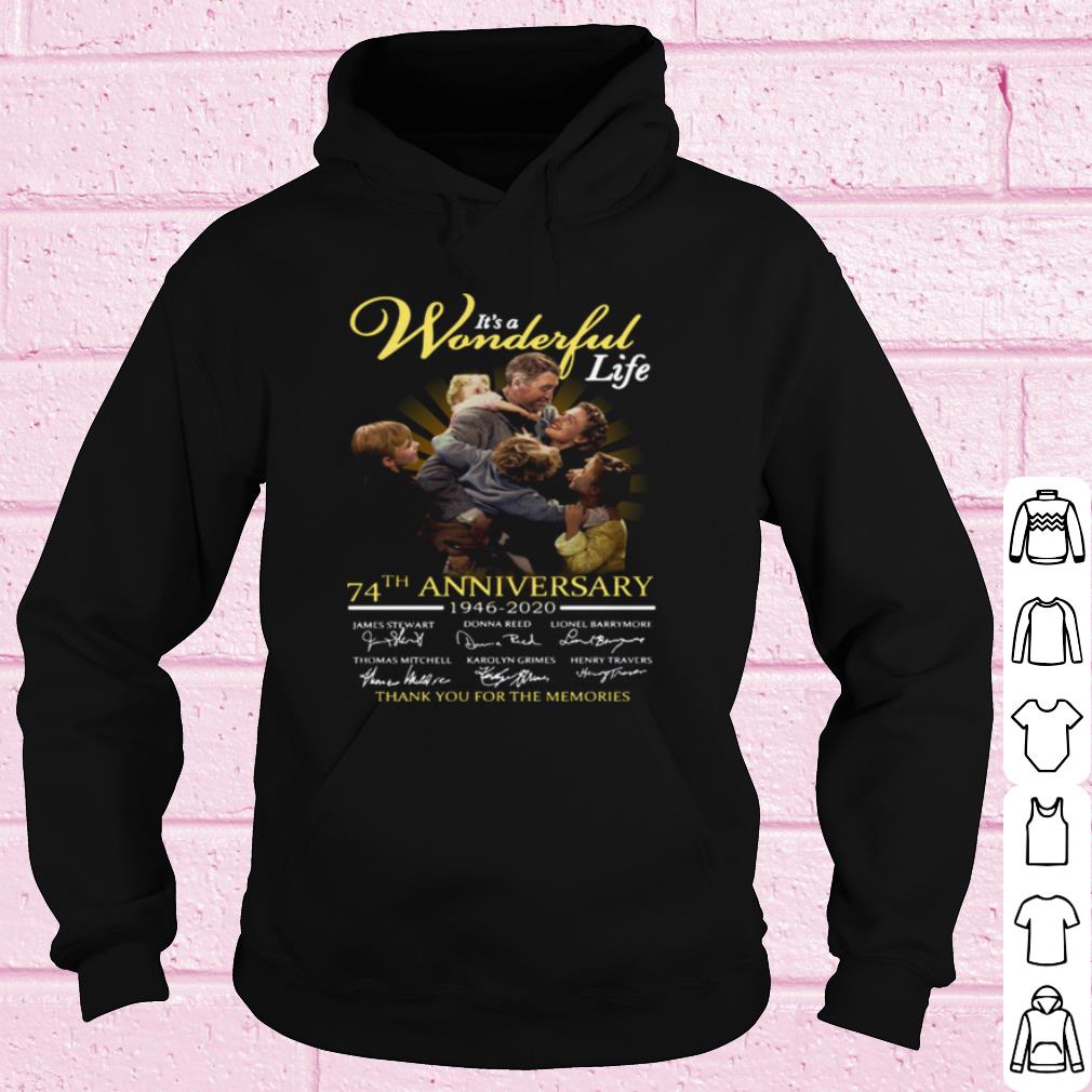 Premium It's A Wonderful Life Anniversary Thank The Memories Signatures shirt 2603ef72 premium it s a wonderful life anniversary thank the memories signatures shirt 4 - Premium It's A Wonderful Life Anniversary Thank The Memories Signatures shirt