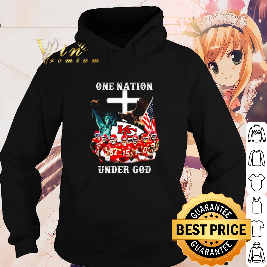 Nice One nation under God Kansas City Chiefs shirt 3141116c nice one nation under god kansas city chiefs shirt 4 - Nice One nation under God Kansas City Chiefs shirt