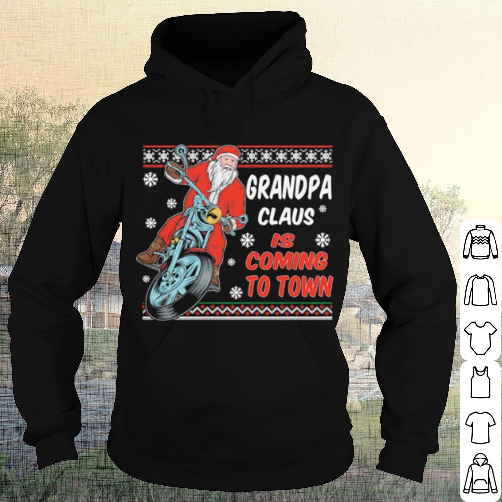 Best Grandpa Claus Is Coming To Town Riding Motorbike Merry Christmas shirt 42104058 best grandpa claus is coming to town riding motorbike merry christmas shirt 4 - Best Grandpa Claus Is Coming To Town Riding Motorbike Merry Christmas shirt