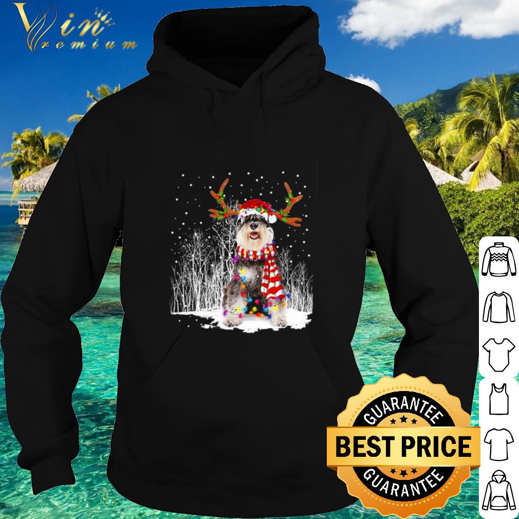 Premium Reindeer Schnauzer Snow Christmas shirt 4ddae304 premium reindeer schnauzer snow christmas shirt 4 - Premium Reindeer Schnauzer Snow Christmas shirt
