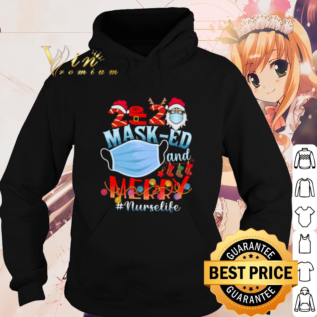 70c62a77 best 2020 mash ed and merry christmas nurselife shirt 4 - Best 2020 Mash ed And Merry Christmas Nurselife shirt