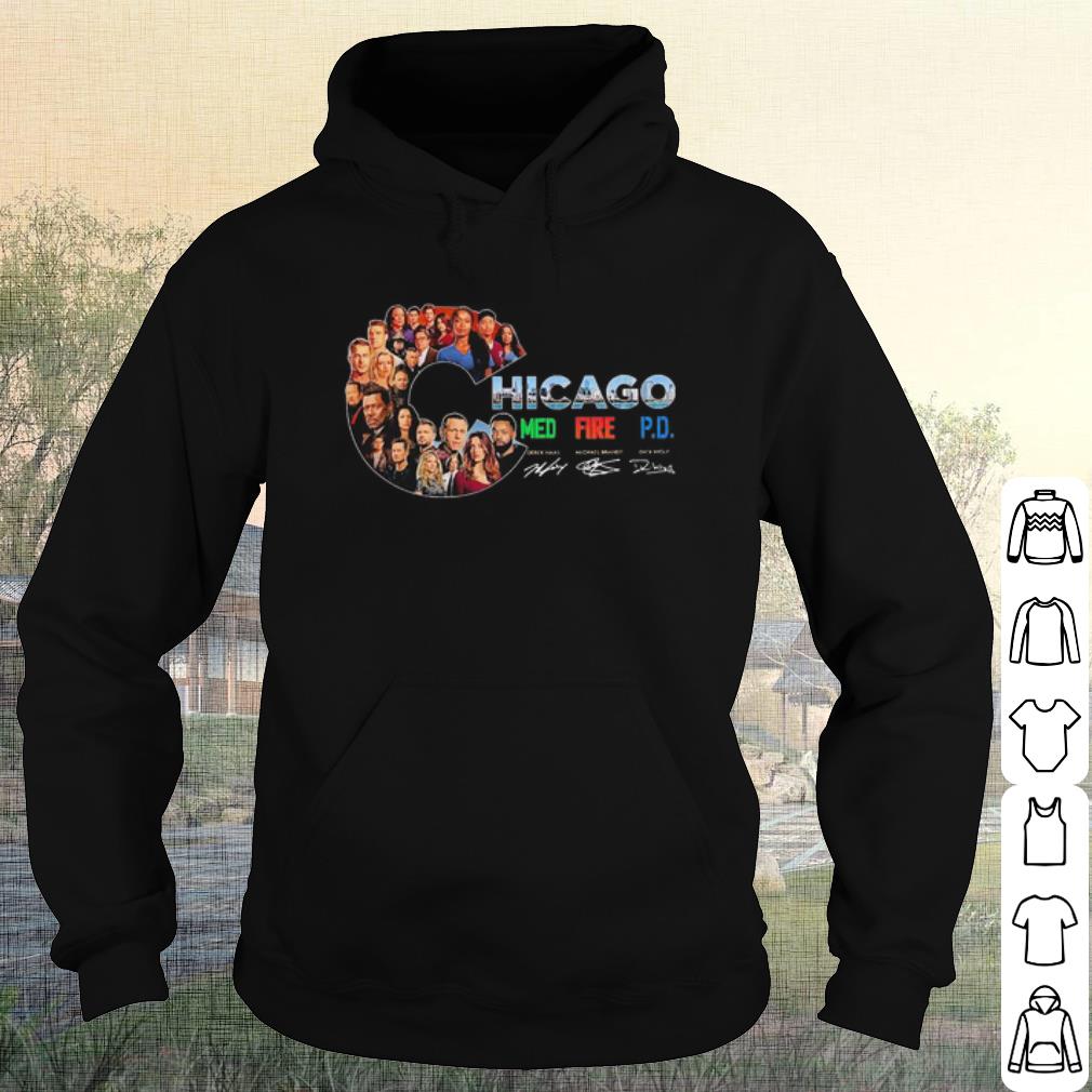 7a3dfb15 best chicago med fire pd signatures members shirt 4 - Best Chicago Med Fire PD Signatures Members shirt
