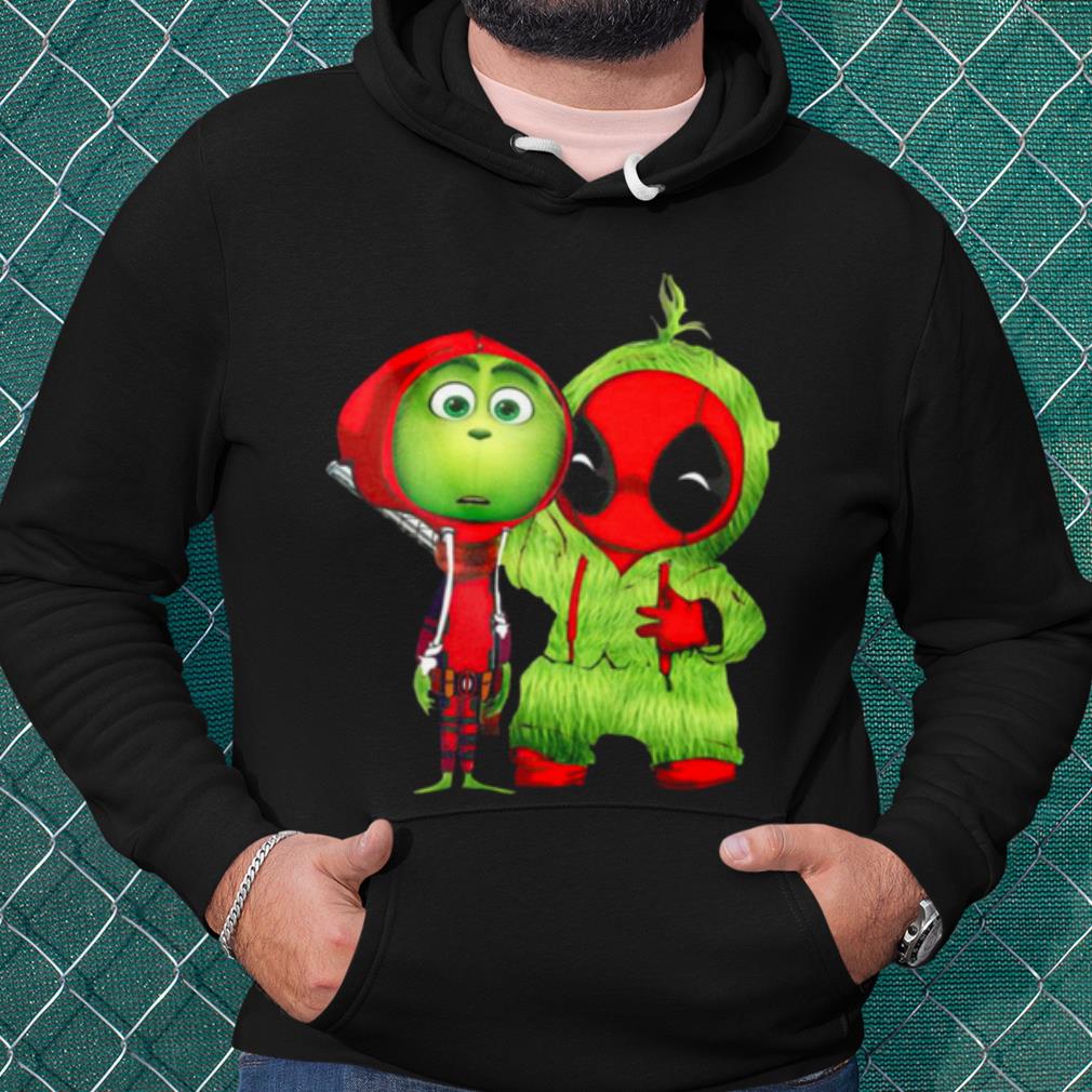 Premium Baby Grinch And Baby Deadpool shirt a97e3791 premium baby grinch and baby deadpool shirt 4 - Premium Baby Grinch And Baby Deadpool shirt