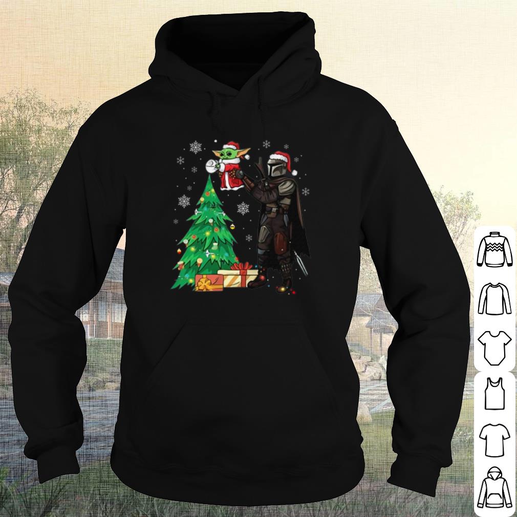 b71aca25 nice the mandalorian hug baby yoda tree christmas shirt 4 - Nice The Mandalorian Hug Baby Yoda Tree Christmas shirt