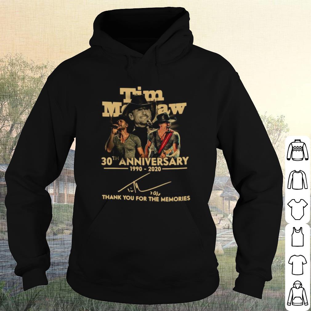 Nice Tim Mcgraw 30th Anniversary 1990 2020 Thank You For The Memories Signature shirt bb5bfc33 nice tim mcgraw 30th anniversary 1990 2020 thank you for the memories signature shirt 4 - Nice Tim Mcgraw 30th Anniversary 1990 2020 Thank You For The Memories Signature shirt