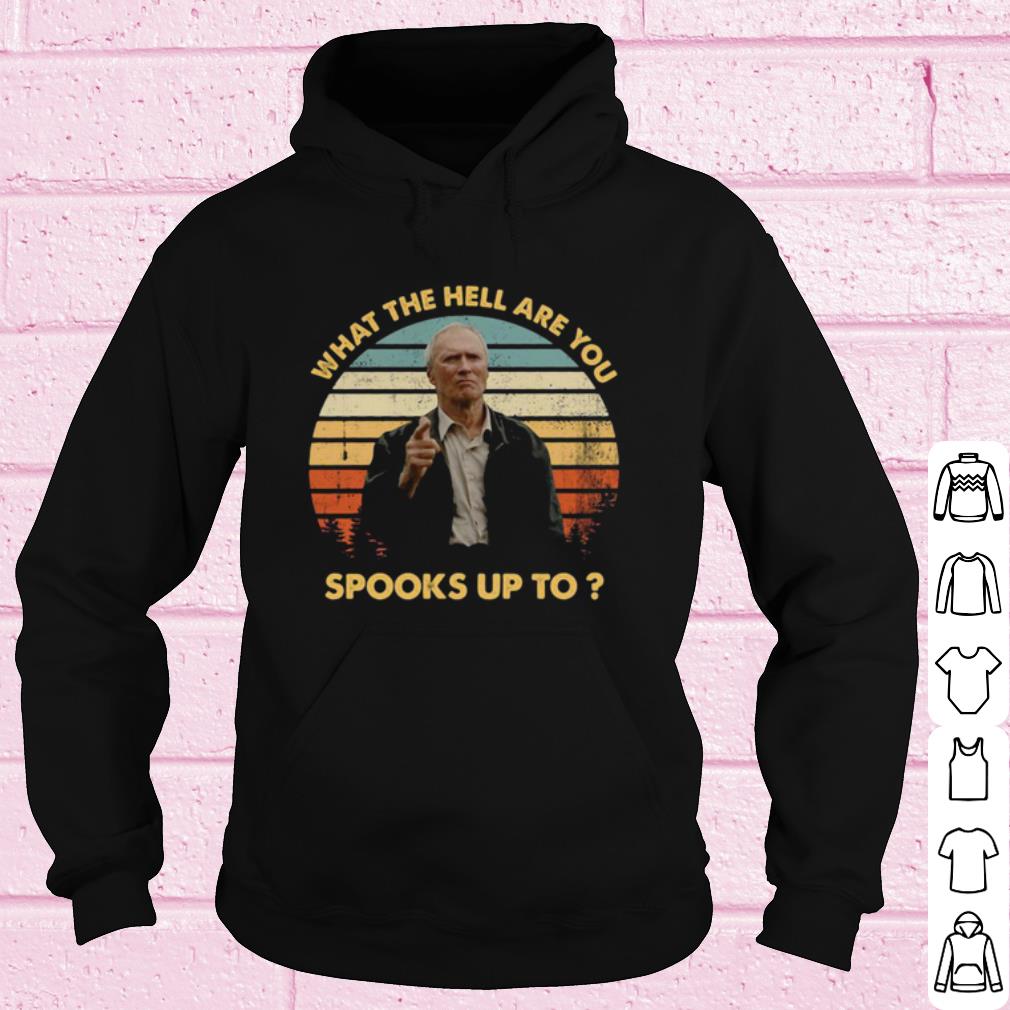 c20b7c91 official gran torino what the hell are you spooks up to vintage shirt 4 - Official Gran Torino What The Hell Are You Spooks Up To Vintage shirt