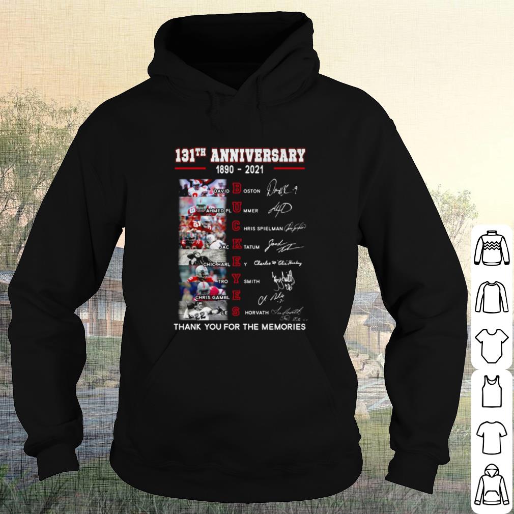 Nice Buckeyes 131th Anniversary Thank You For The Memories Signature shirt ca2dd253 nice buckeyes 131th anniversary thank you for the memories signature shirt 4 - Nice Buckeyes 131th Anniversary Thank You For The Memories Signature shirt