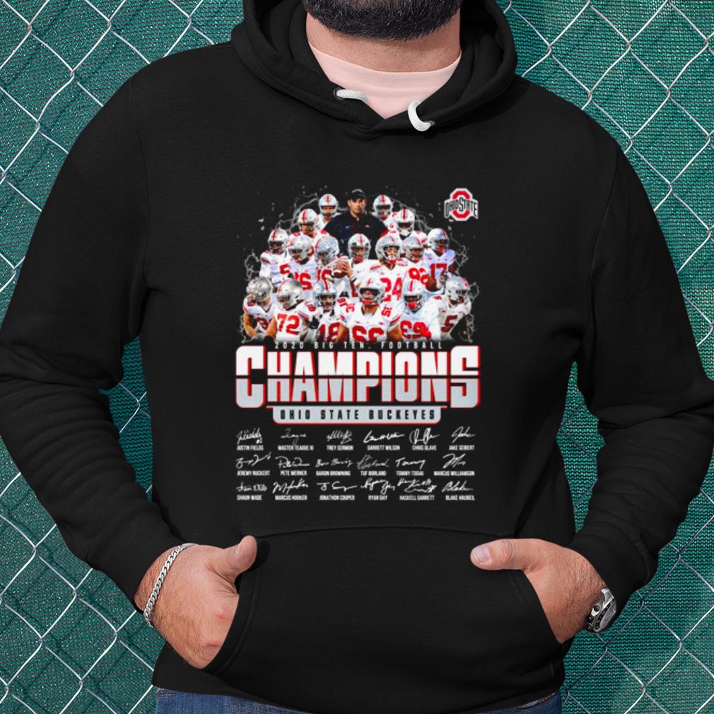 Premium Ohio State Buckeyes 2020 Big Ten Football Champions Signature shirt f7e30aa7 premium ohio state buckeyes 2020 big ten football champions signature shirt 4 - Premium Ohio State Buckeyes 2020 Big Ten Football Champions Signature shirt