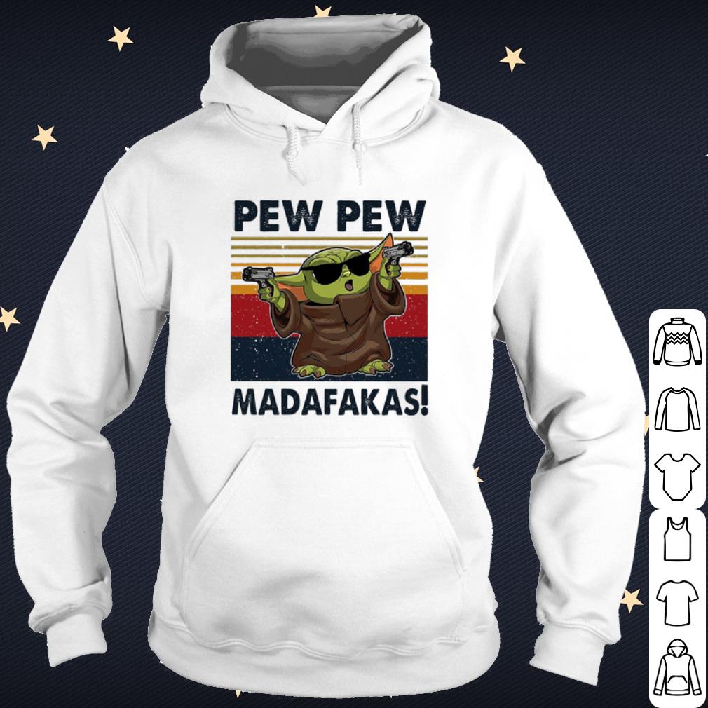 fc8f21ca nice baby yoda guns pew pew madafakas vintage shirt 4 - Nice Baby Yoda Guns Pew Pew Madafakas Vintage shirt
