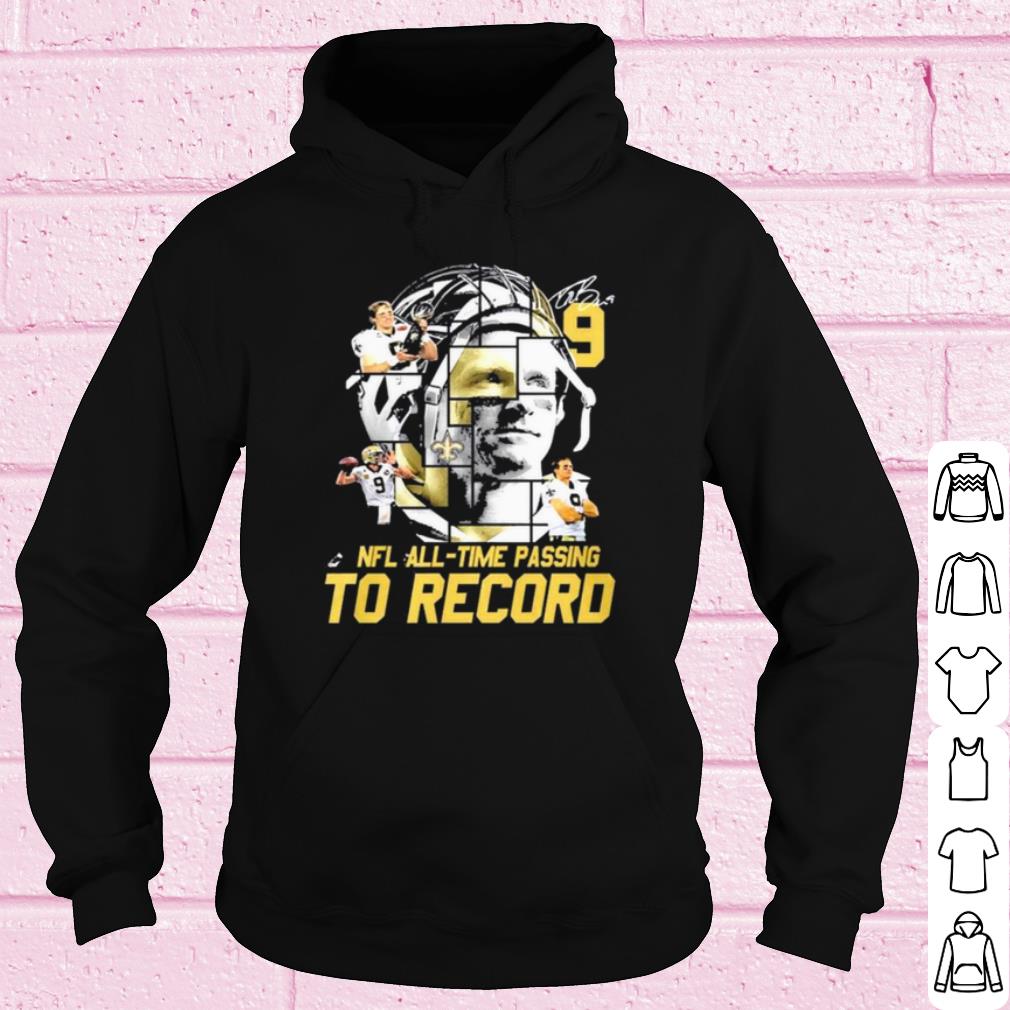 1105de56 official new orleans saints nfl all time passing to record signature shirt 4 - Official New Orleans Saints Nfl all time passing to record signature shirt
