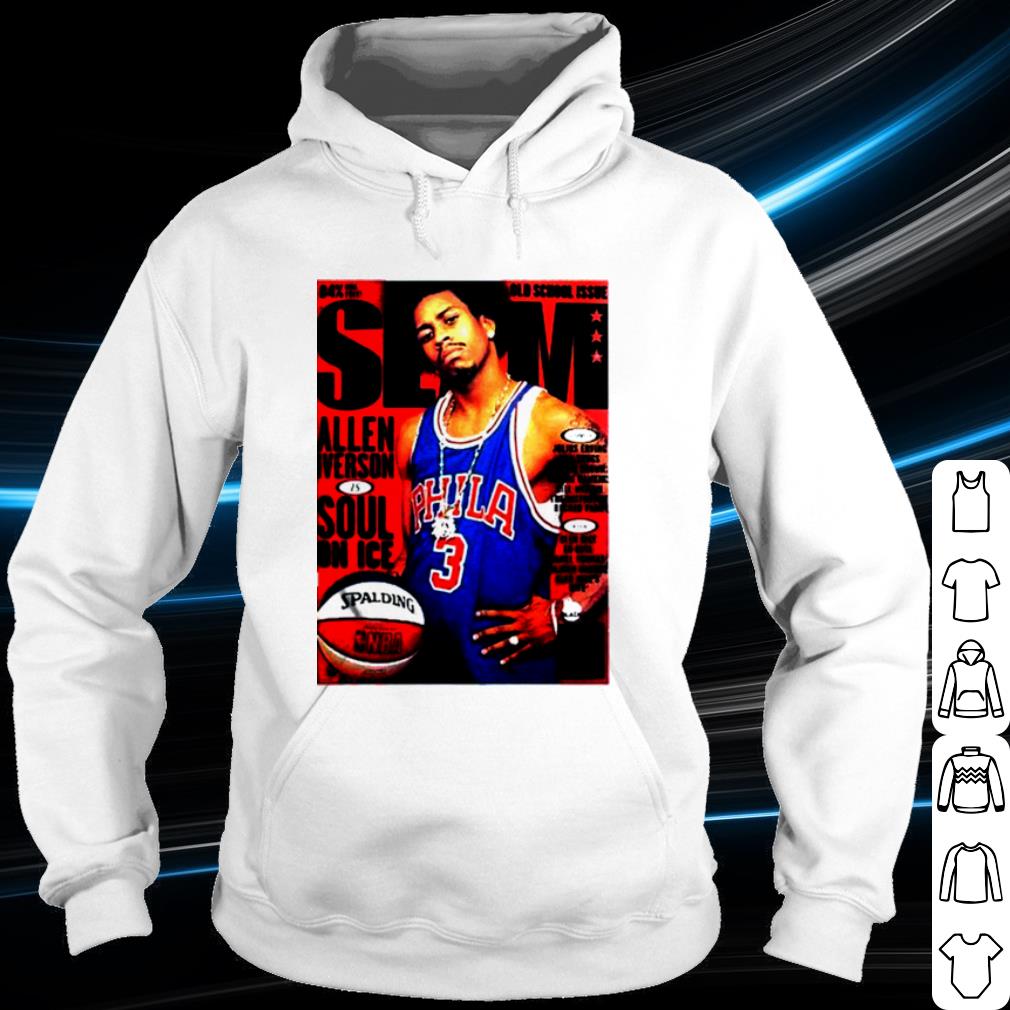 Old School Issue Slam Allen Iverson Soul On Ice shirt 12156c78 old school issue slam allen iverson soul on ice shirt 4 - Old School Issue Slam Allen Iverson Soul On Ice shirt