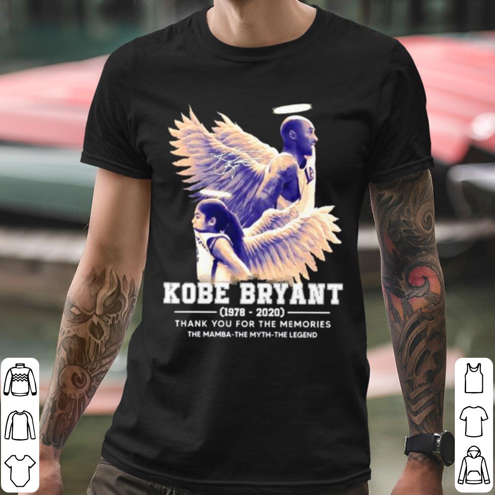 Nice Kobe Bryant The Mamba The Myth The Legend Thank The Memories Signature shirt 25c654e5 nice kobe bryant the mamba the myth the legend thank the memories signature shirt 4 - Nice Kobe Bryant The Mamba The Myth The Legend Thank The Memories Signature shirt