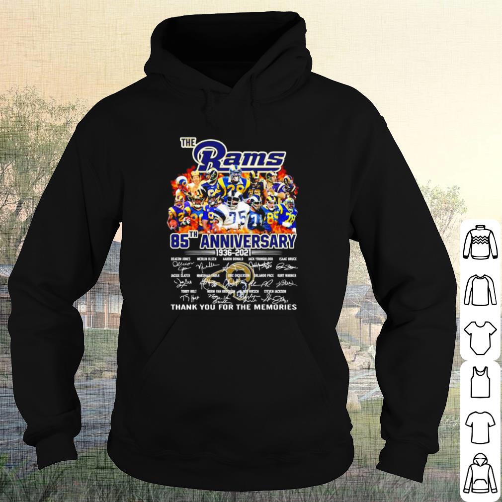 27199b7d nice the rams 85th anniversary 1936 2021 best players signature shirt 4 - Nice The Rams 85th Anniversary 1936 2021 best players signature shirt