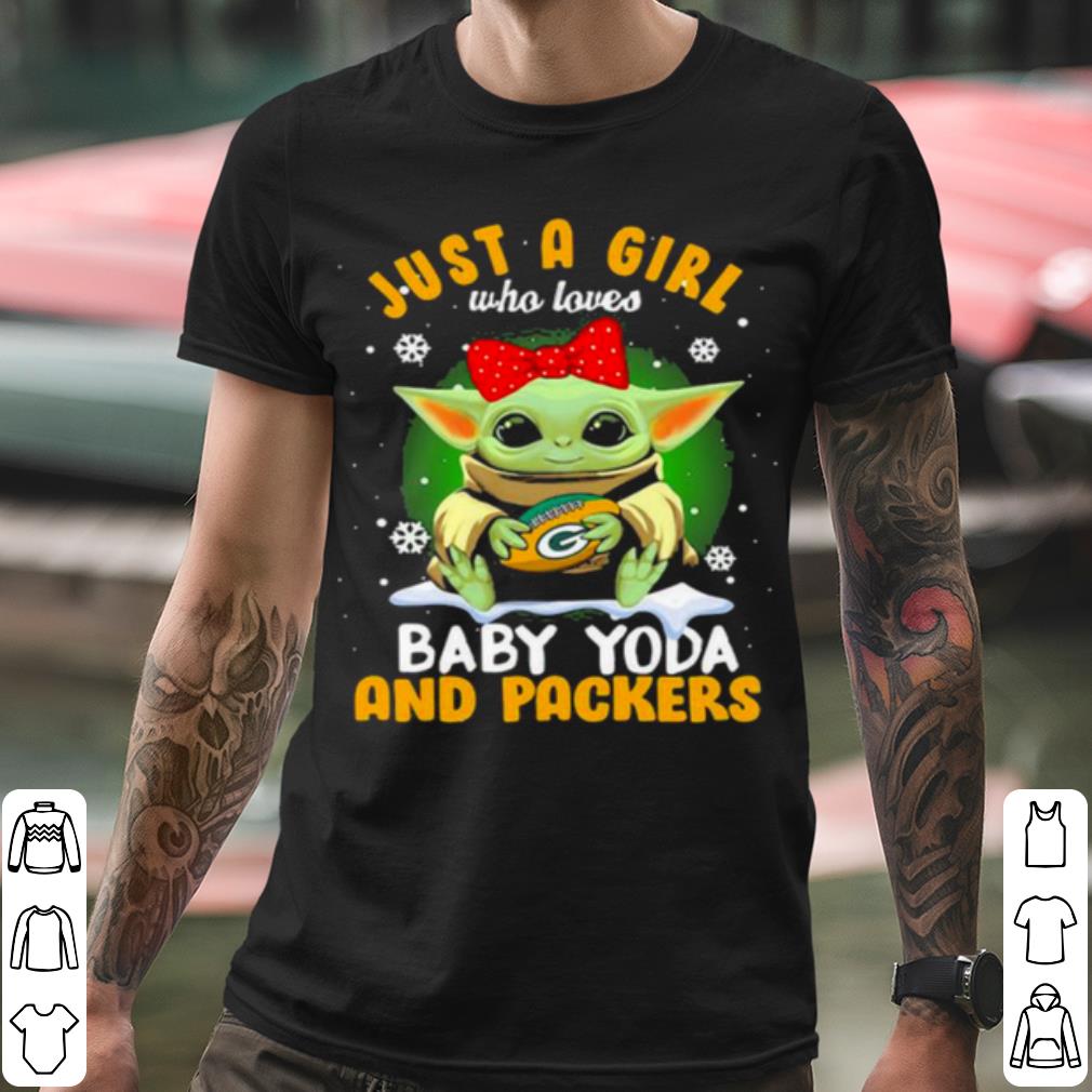 31bfc7df original just a girl who love baby yoda and packers shirt 4 - Original Just A Girl Who Love Baby Yoda And Packers shirt