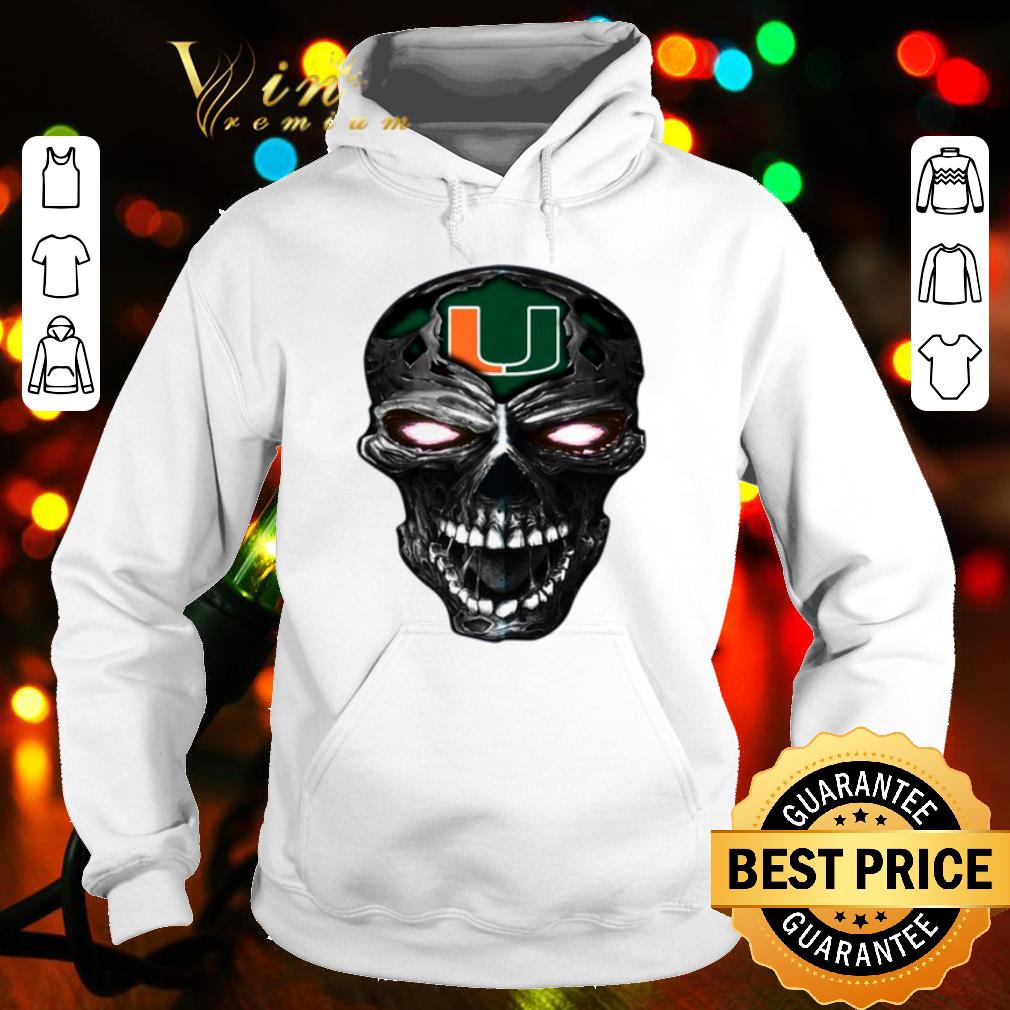 Best Skull Miami Hurricanes Football shirt 49cae228 best skull miami hurricanes football shirt 4 - Best Skull Miami Hurricanes Football shirt