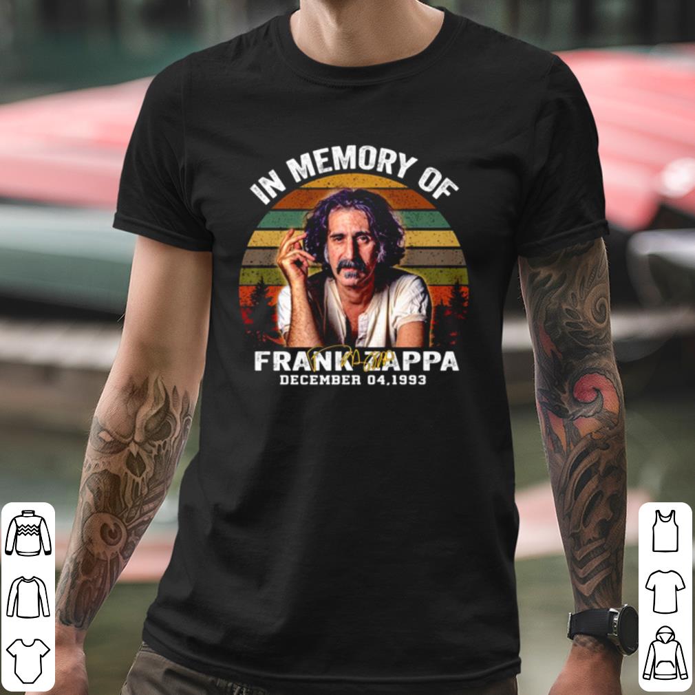 Premium In Memory Of Frank Zappa December 04 1993 Vintage shirt 5c5e3795 premium in memory of frank zappa december 04 1993 vintage shirt 4 - Premium In Memory Of Frank Zappa December 04 1993 Vintage shirt
