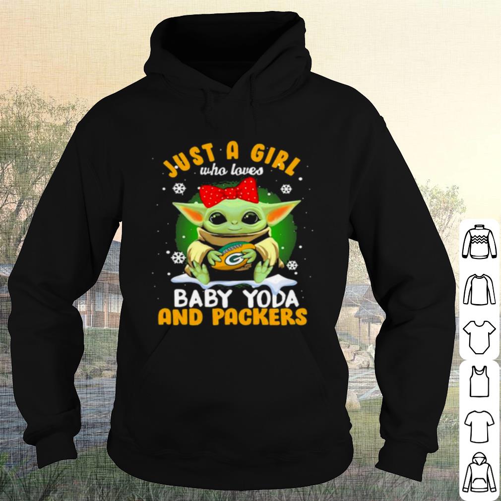 7a30c72a nice just a girl who love baby yoda and packers shirt 4 - Nice Just A Girl Who Love Baby Yoda And Packers shirt