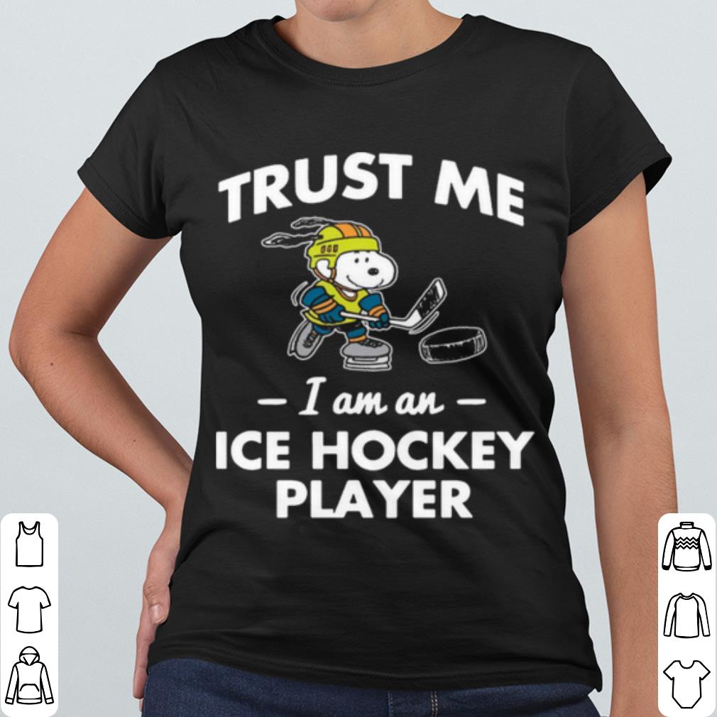 7c638b3f official snoopy trust me i am an ice hockey player shirt 4 - Official Snoopy Trust Me I Am An Ice Hockey Player shirt