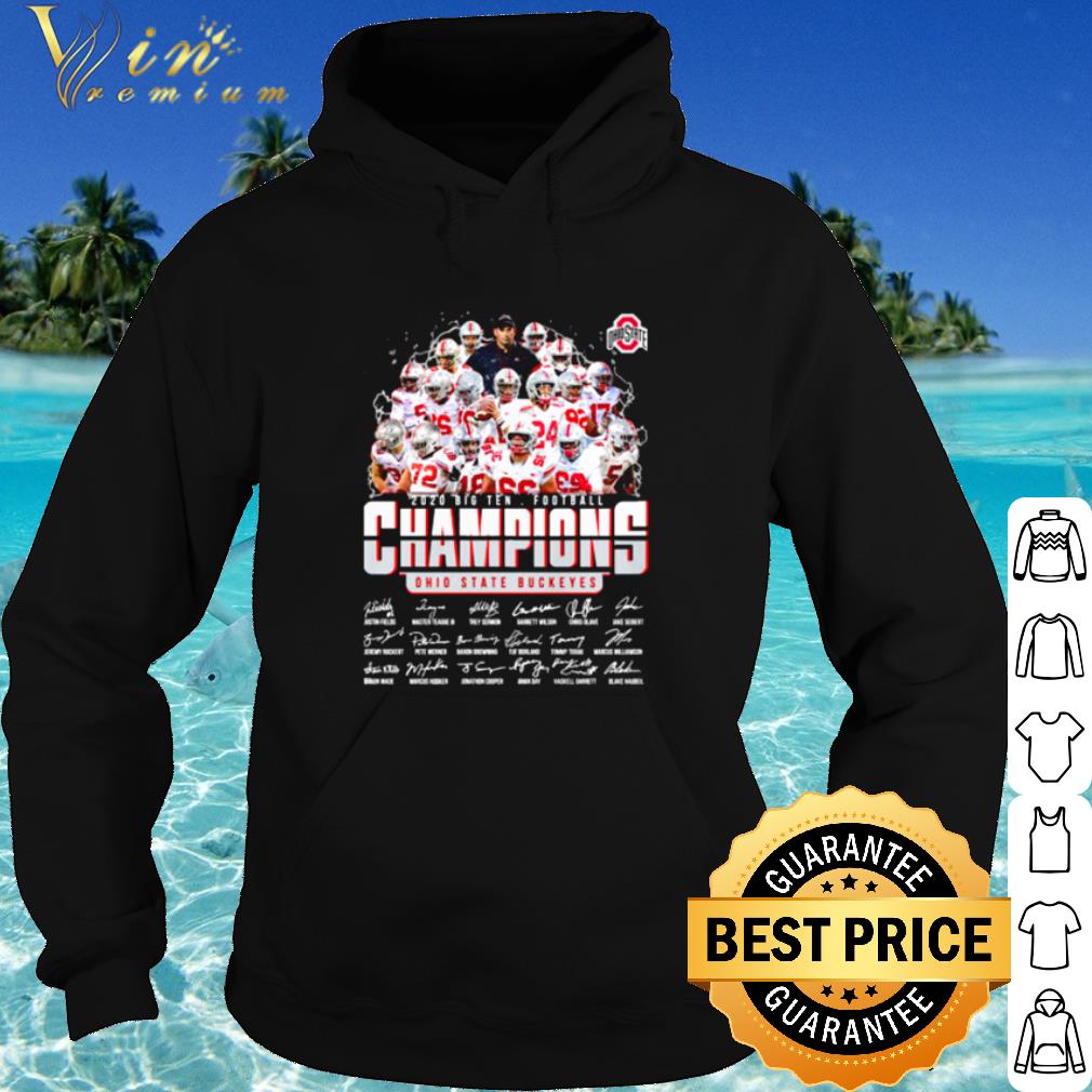 852443d7 best ohio state buckeyes 2020 big ten football champions shirt 4 - Best Ohio State Buckeyes 2020 Big Ten Football Champions shirt