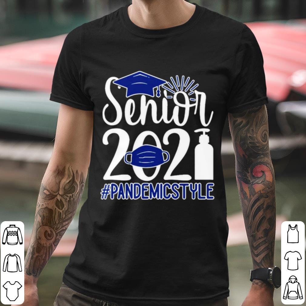 877fe0f7 nice senior 2021 face mask pandemic style shirt 4 - Nice Senior 2021 Face Mask Pandemic Style shirt