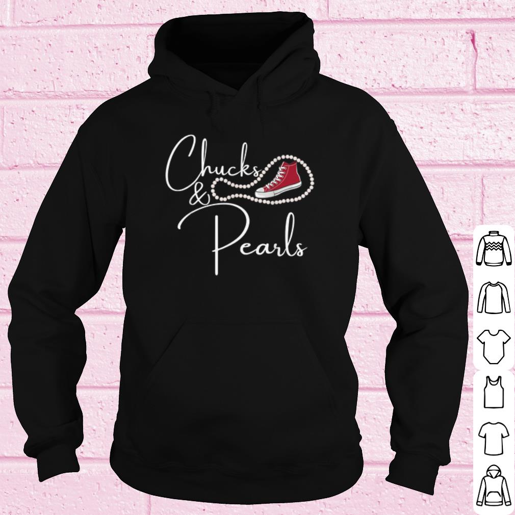 8c256e10 official chucks and pearls aka black girl shirt 4 - Official Chucks and Pearls AKA Black Girl shirt