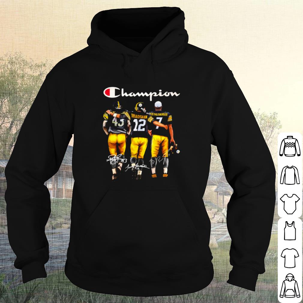 992b1c68 nice pittsburgh steelers polamalu bradshaw roethlisberger signature shirt 4 - Nice Pittsburgh Steelers Polamalu Bradshaw Roethlisberger Signature shirt